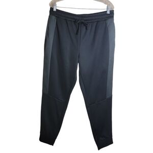 Retrofit men’s large black gray joggers drawstring waist athletic sweatpants